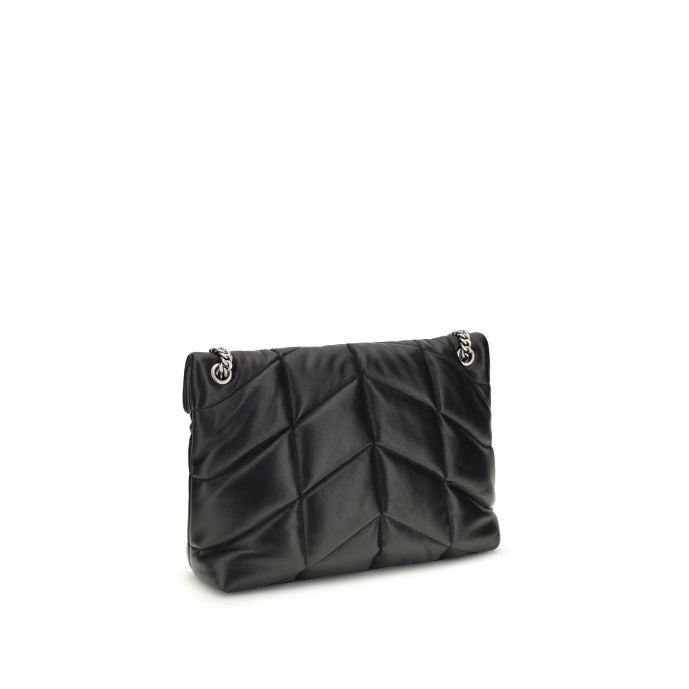 Front view with bag zipped and handles upright.
