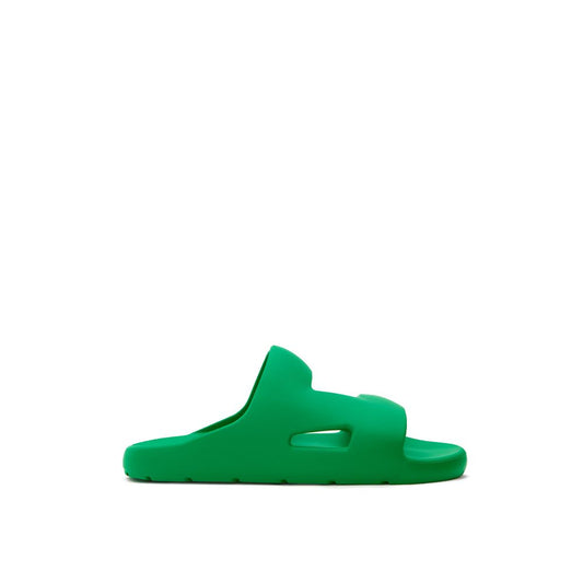 Bottega Veneta Green Cotton Slipper BO-10134674-EU42/US9