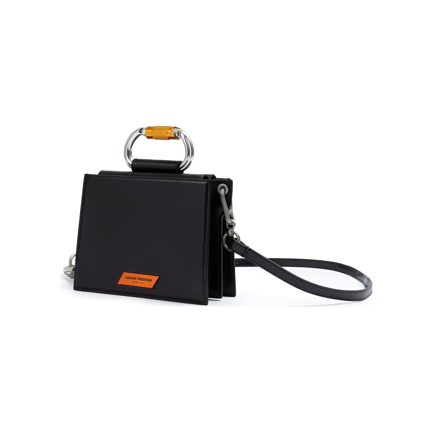 Ambush Black Leather Crossbody Bag