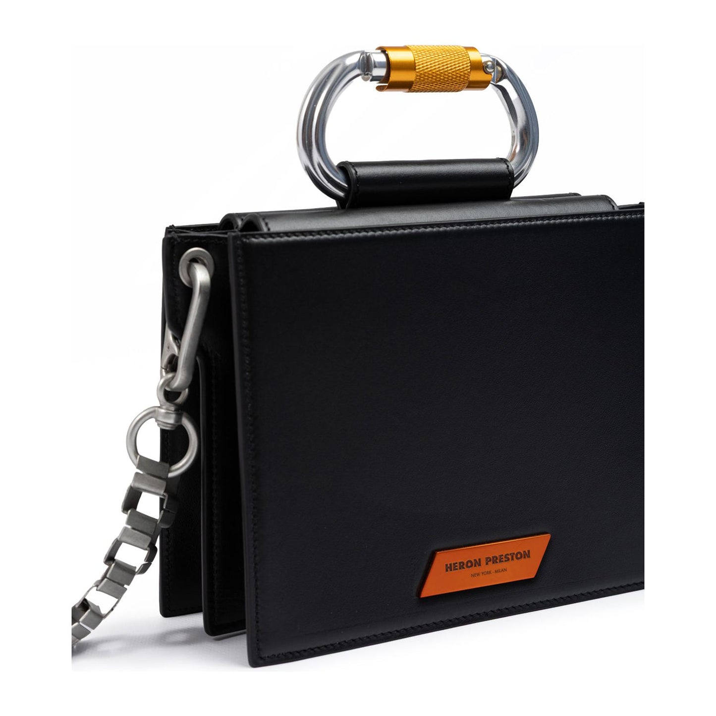 Ambush Black Leather Crossbody Bag
