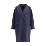 Brunello Cucinelli Cashmere Coat BR-MD5039677C7186-IT36 | XS