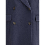 Brunello Cucinelli Cashmere Coat BR-MD5039677C7186-IT36 | XS