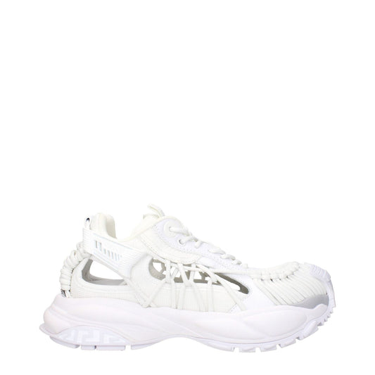 Versace White Leather Low Tops VE-15247743549705-EU37/US7