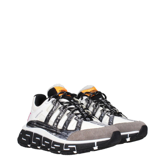 Versace Beige Fabric Athletic Sneakers VE-15248505438473-EU36/US6