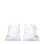 Versace White Leather Athletic Sneakers VE-15248521167113-EU39/US6