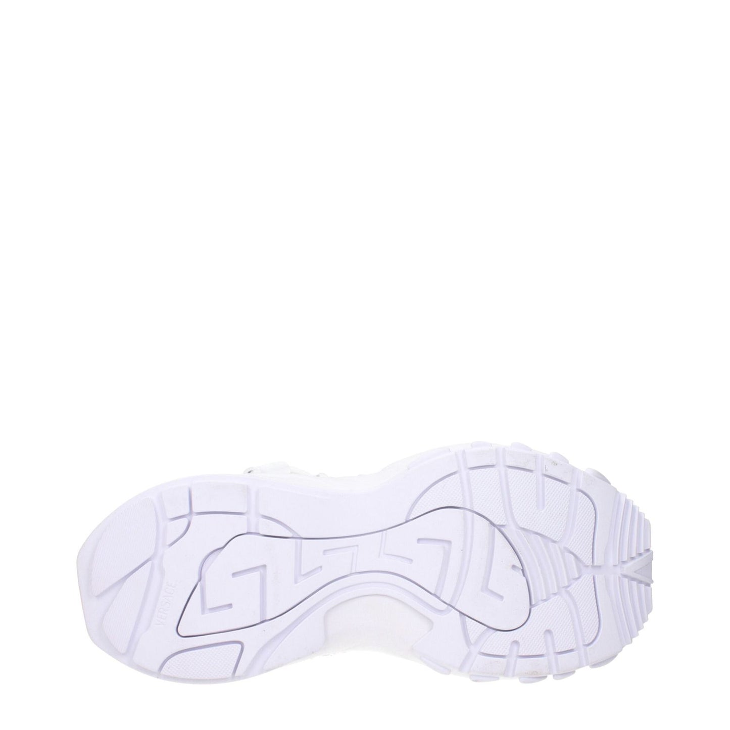Versace White Leather Athletic Sneakers VE-15248521167113-EU39/US6