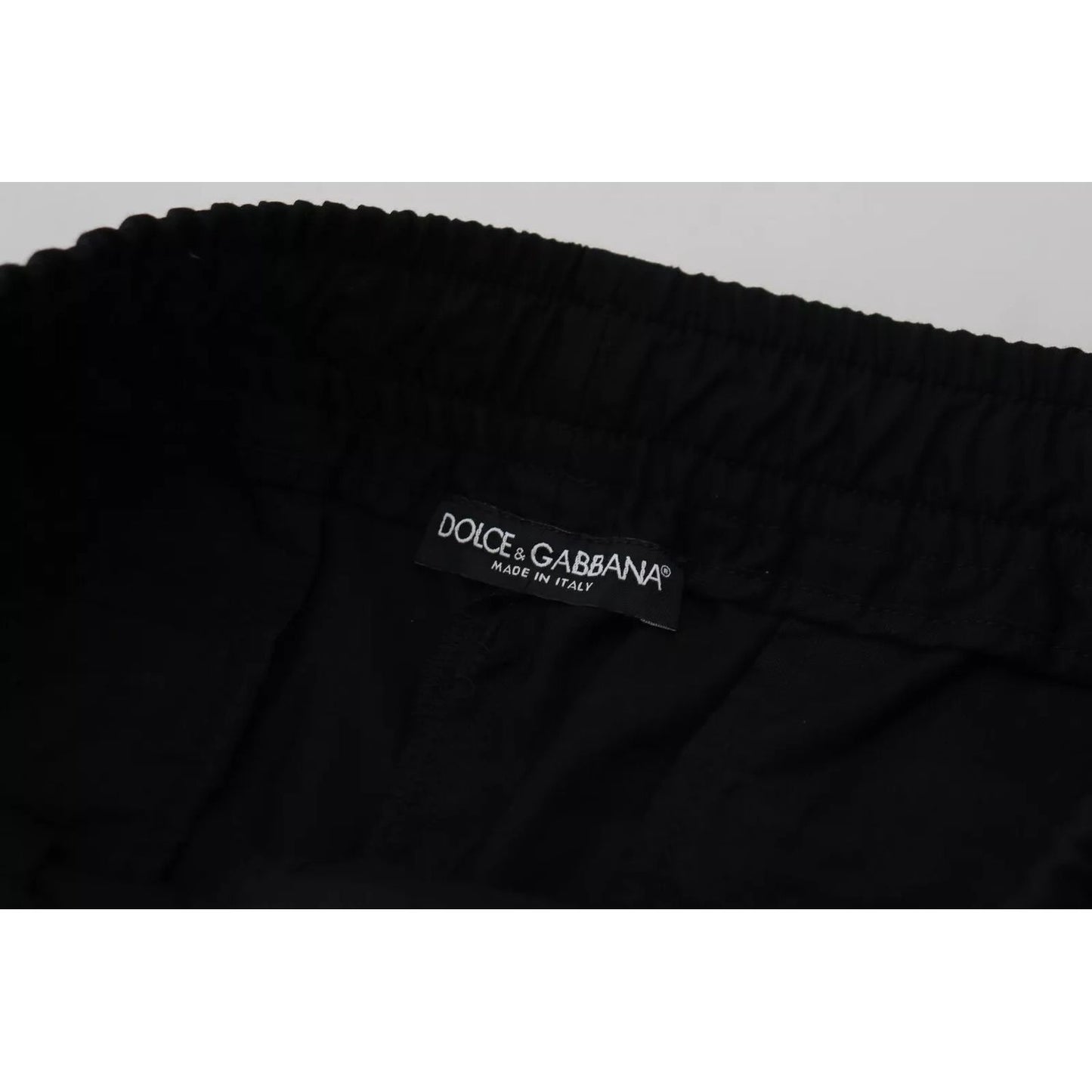 Dolce & Gabbana Black Jogger Wool Jogging Trouser Dolce & Gabbana