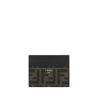 Fendi Brown Calf Leather Bos Taurus Wallet