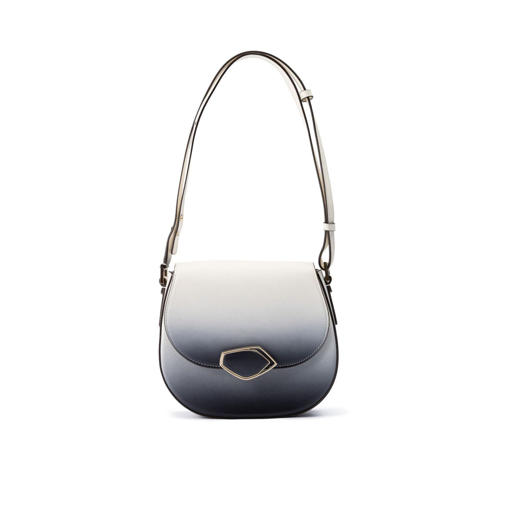 Giada Bicolour Leather Shoulder Bag
