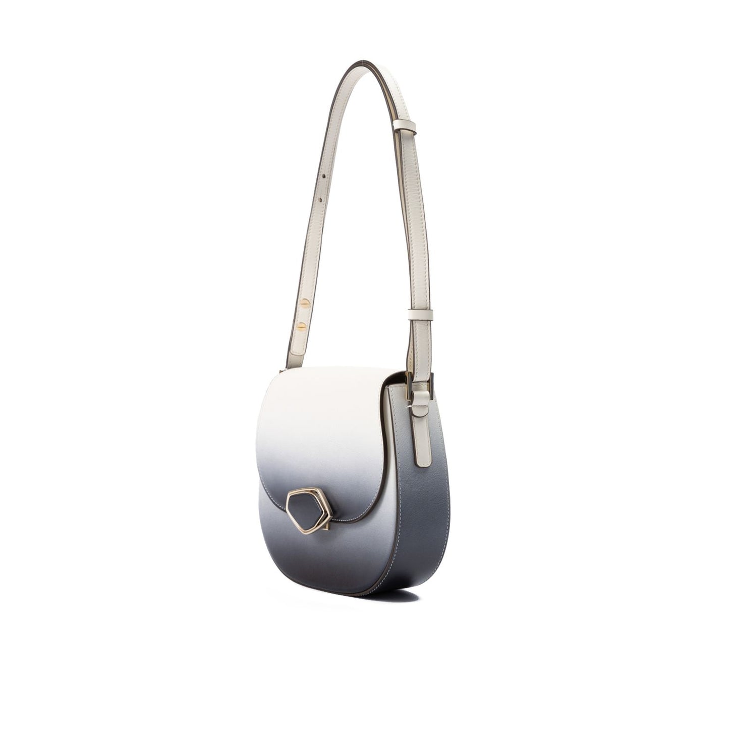 Giada Bicolour Leather Shoulder Bag