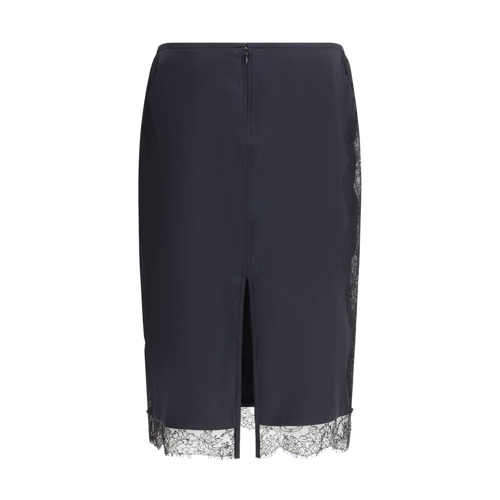 Tom Ford Satin Skirt with lace details TO-GC5812FAX1095LB999-IT40 | M