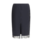 Tom Ford Satin Skirt with lace details TO-GC5812FAX1095LB999-IT40 | M