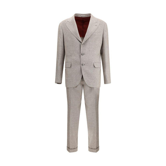 Brunello Cucinelli Silk and wool Suit BR-MA479LDFV2C162-IT50 | L