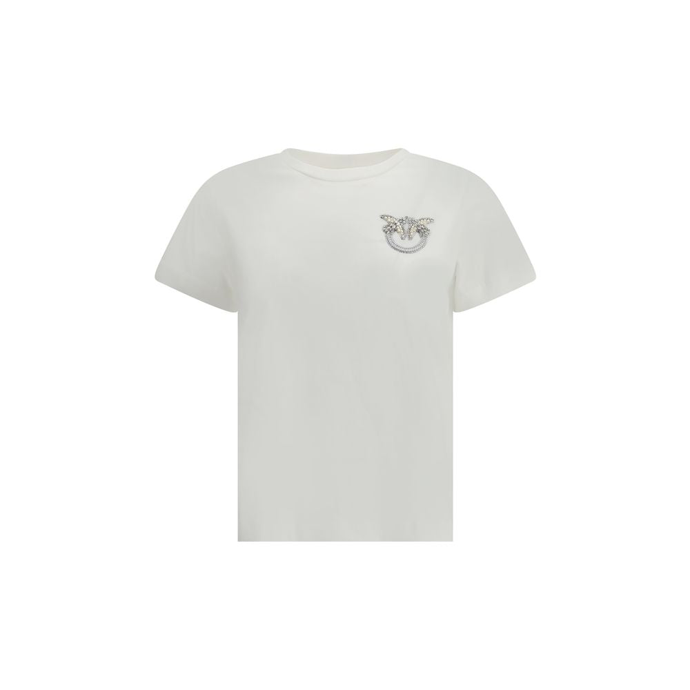 PINKO White Cotton T-Shirt