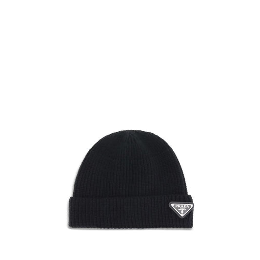 Prada Beanie Hat with logo PR-2HC4263IMF0002-S