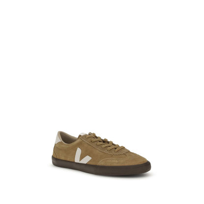 Veja Brown Leather Sneakers