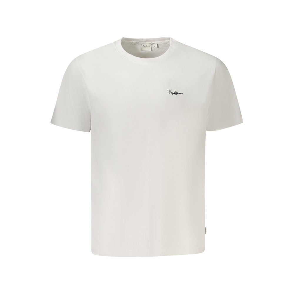 Pepe Jeans White Cotton T-Shirt