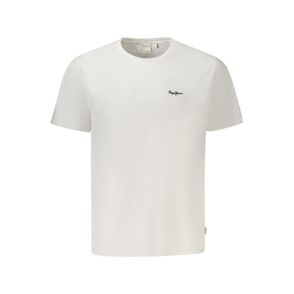 Pepe Jeans White Cotton T-Shirt
