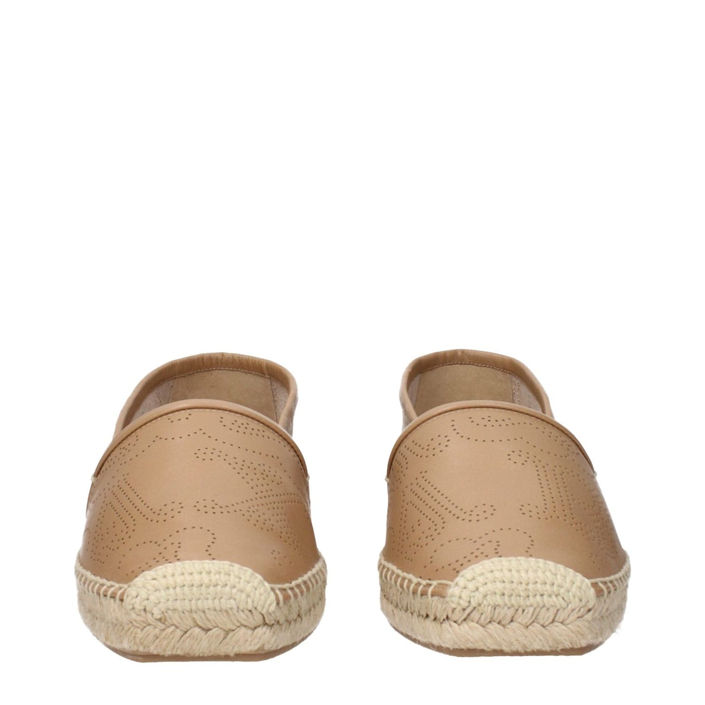 Max Mara Brown Leather Espadrilles MA-15261709467913-EU37/US7