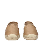 Max Mara Brown Leather Espadrilles MA-15261709467913-EU37/US7