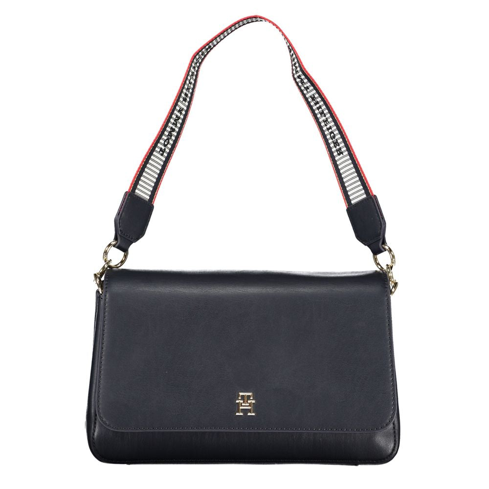 Tommy Hilfiger Blue Polyethylene Handbag TO-32186