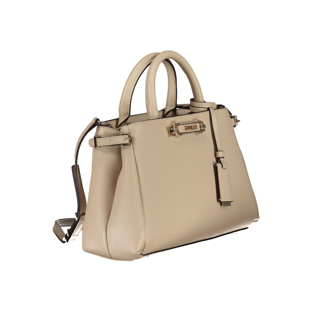 Guess Jeans Beige Polyethylene Handbag