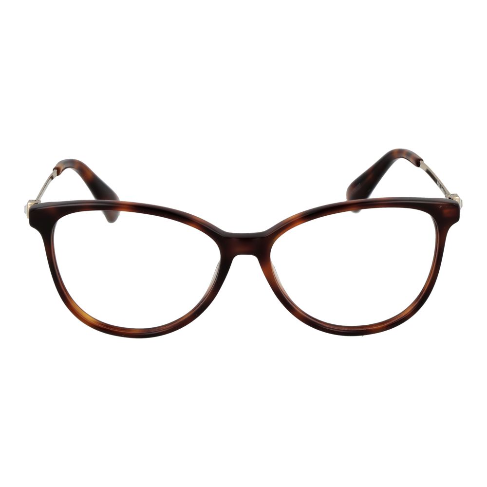 Max Mara Brown Metal & Plastic Glasses (Frames)