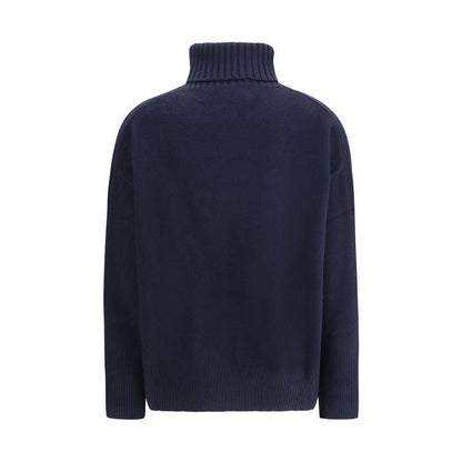 Allude Blue Cashmere Cashmere Sweater