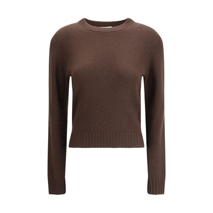 Allude Brown Cashmere Cashmere Sweater