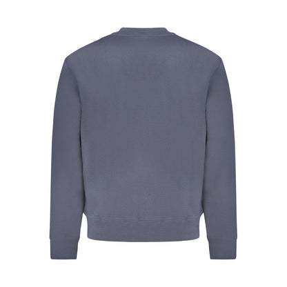 Hugo Boss Blue Cotton Sweatshirt