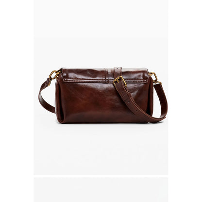 Desigual Brown Polyethylene Handbag