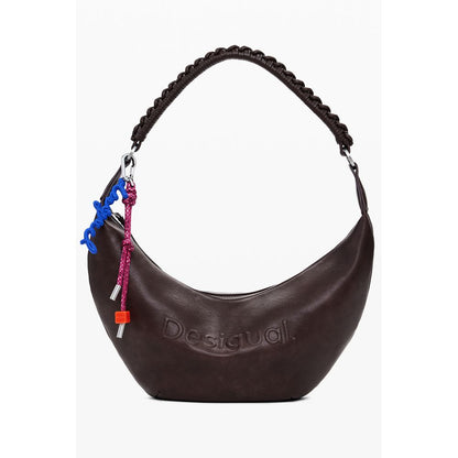 Desigual Brown Polyethylene Handbag