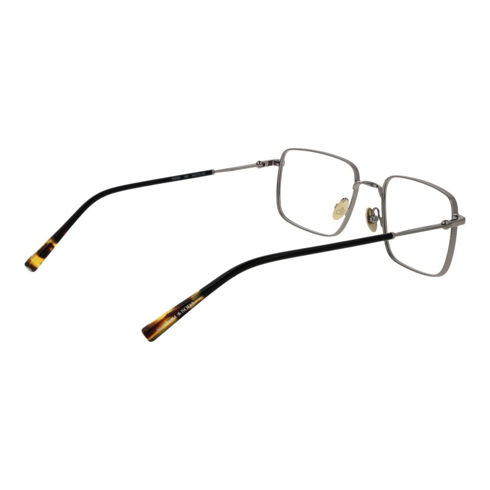 Scotch & Soda Gray Metal Glasses (Frames)