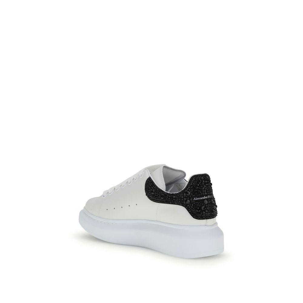 Alexander McQueen White Leather Chunky Sneakers