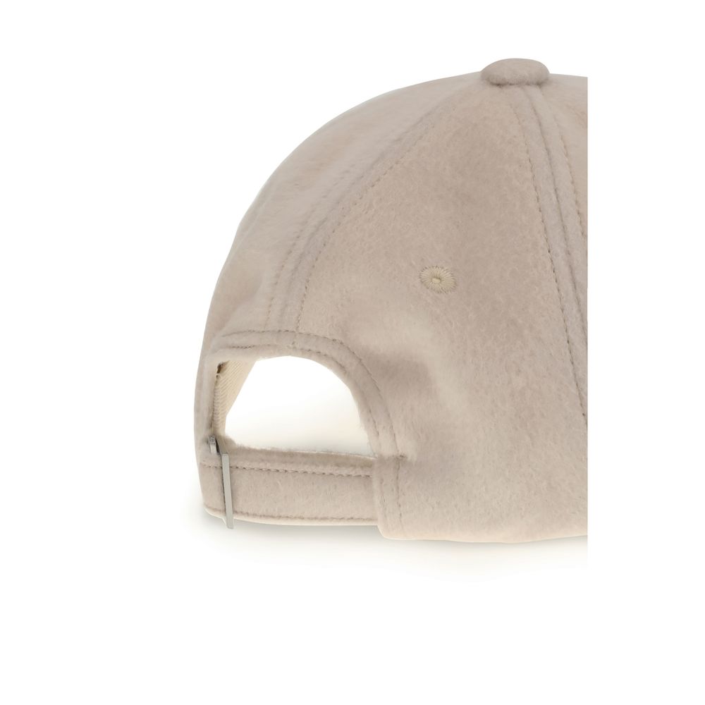 Jacquemus Beige Wool Cap (Baseball Hat)