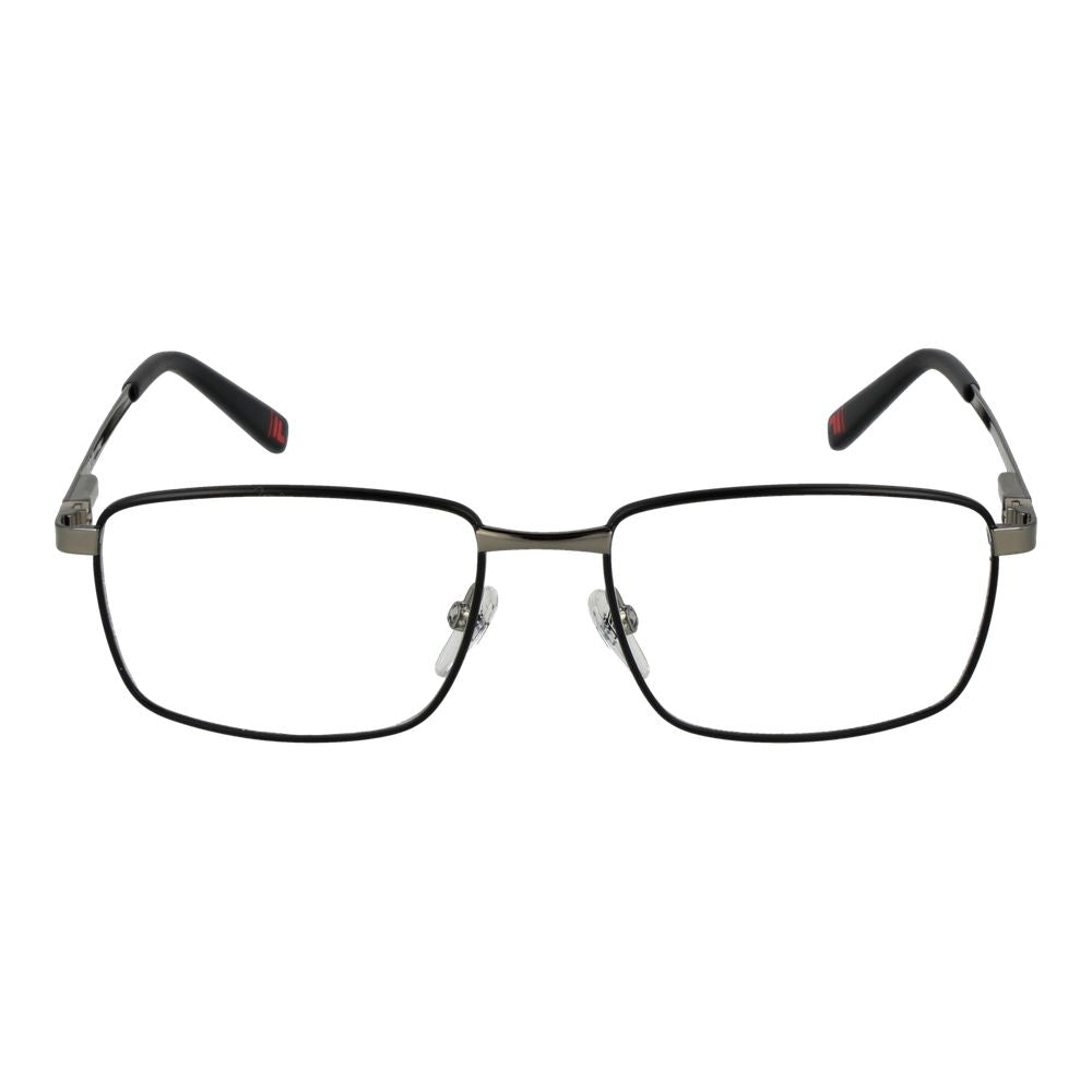Fila Black Stainless Steel Glasses (Frames)