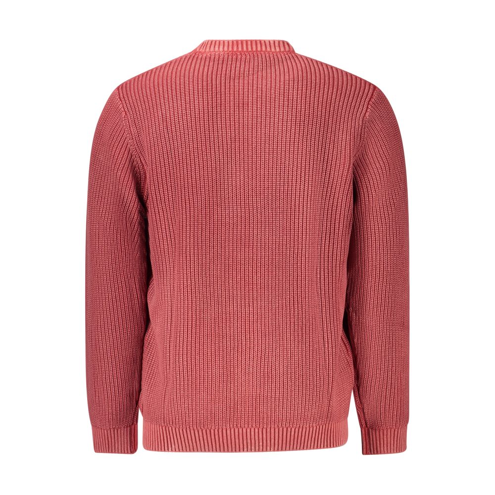 Pepe Jeans Red Cotton Sweater
