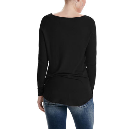 Only Black Viscose Sweatshirt