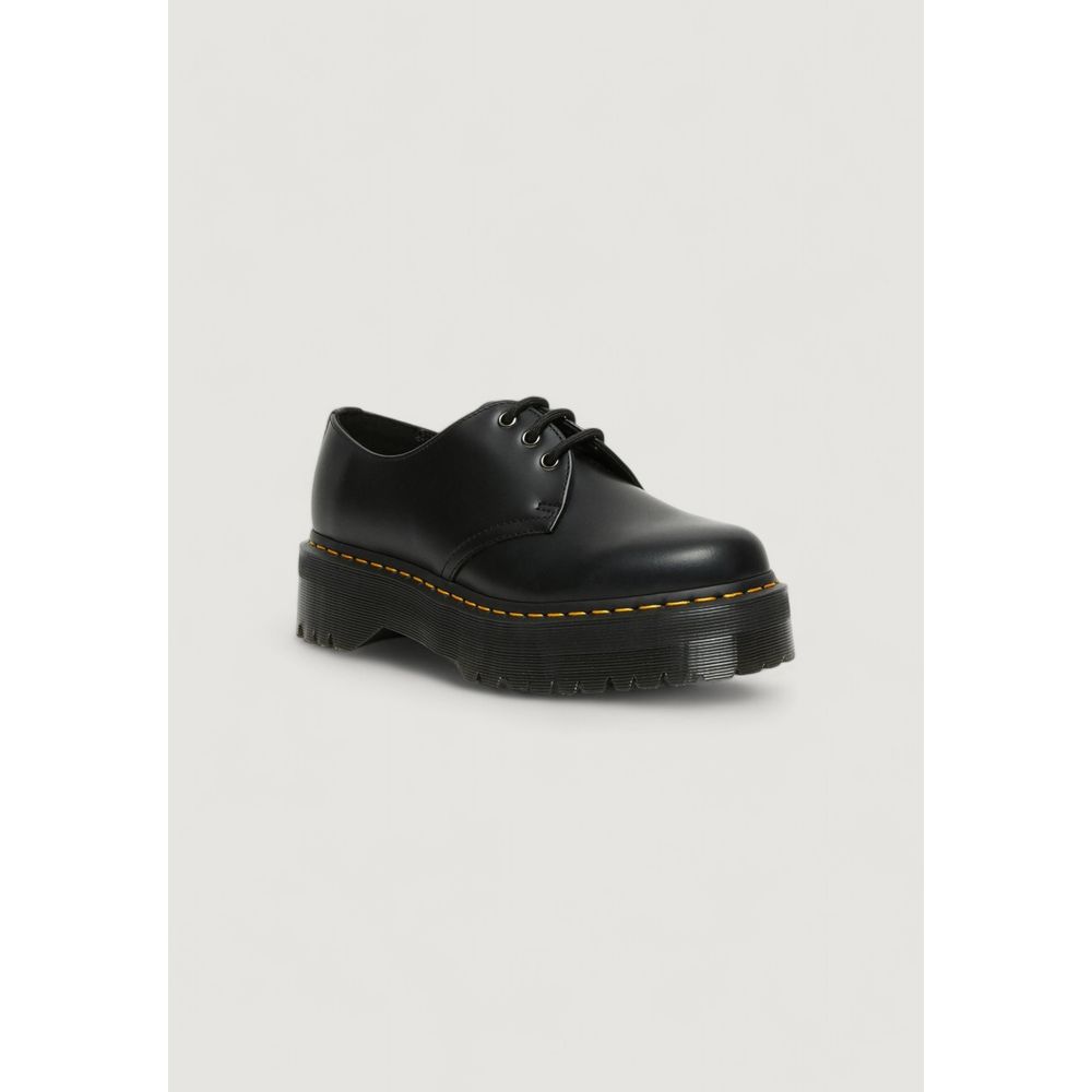 Dr. Martens Black Leather Lace-Up Boots
