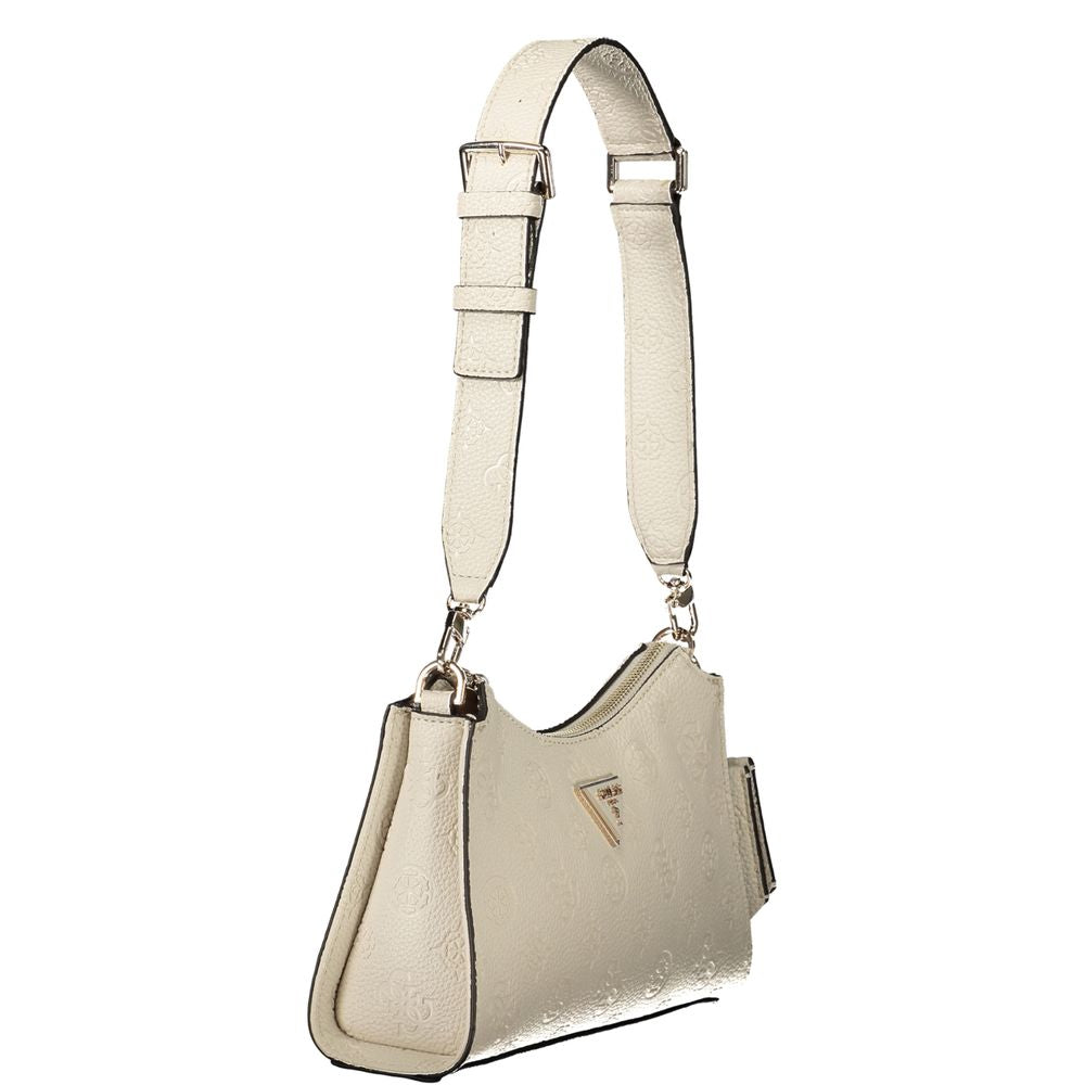 Guess Jeans Beige Polyethylene Handbag