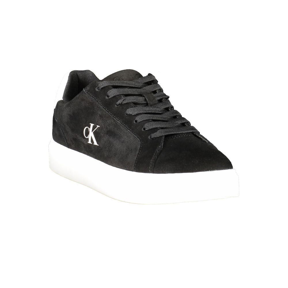 Calvin Klein Black Polyester Sneaker