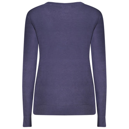 Guess Jeans Blue Viscose Women Sweater