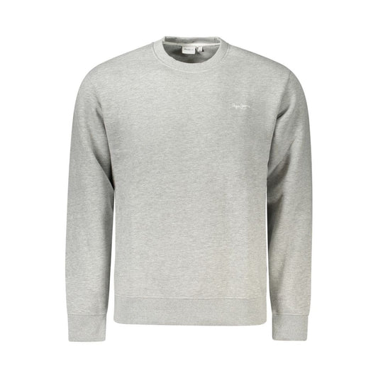 Pepe Jeans Gray Cotton Sweatshirt