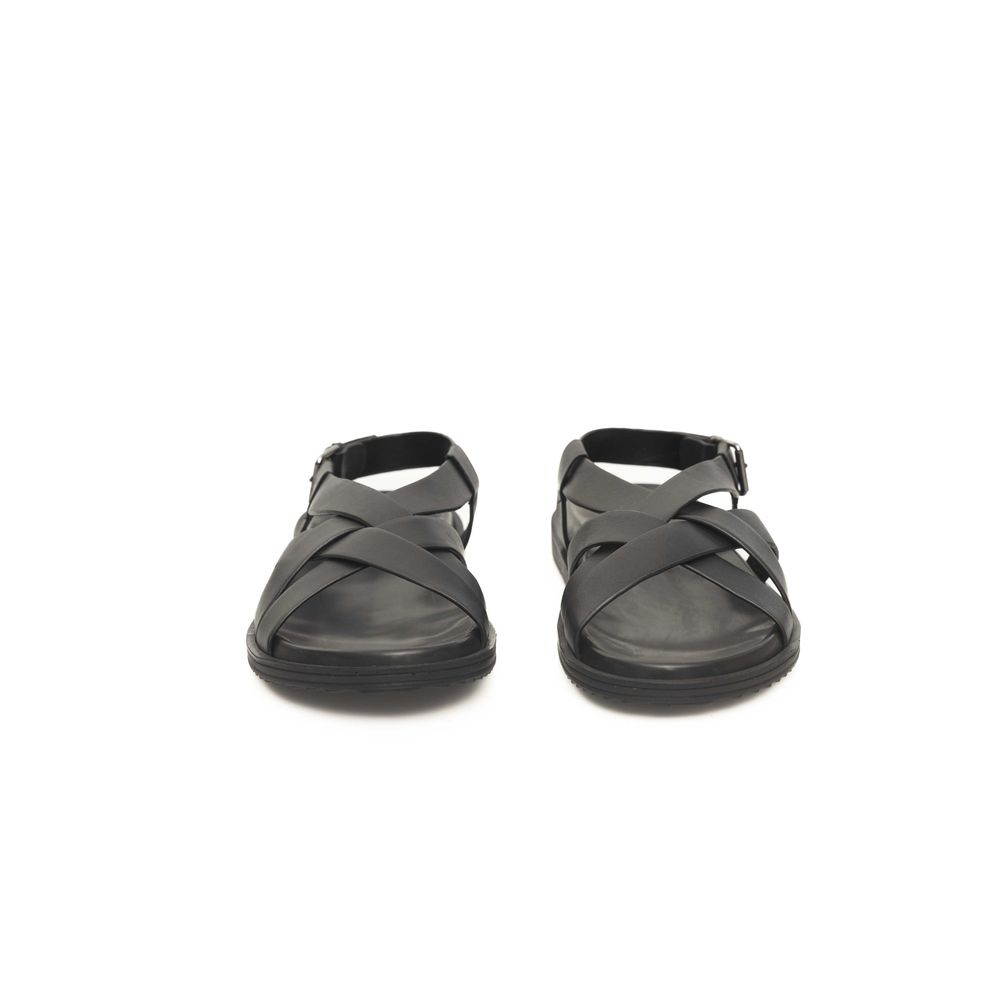 Cerruti 1881 Black Cowhide Sandal