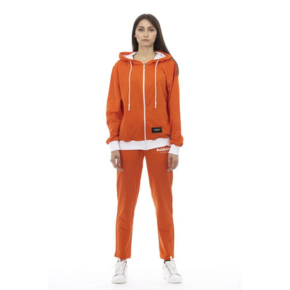 Baldinini Trend Orange Cotton Tracksuit