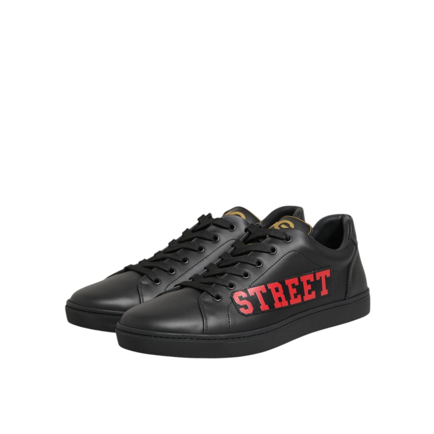 Dolce & Gabbana Black Street Life Low Top Men Sneakers Shoes