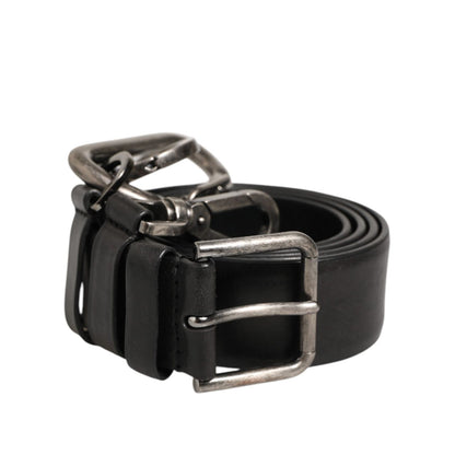 Dolce & Gabbana Black Key Ring Clip Attachments Buckle Belt Dolce & Gabbana