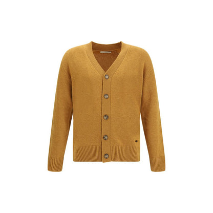 Brooksfield Bicolor Fleece Wool Cardigan Brooksfield