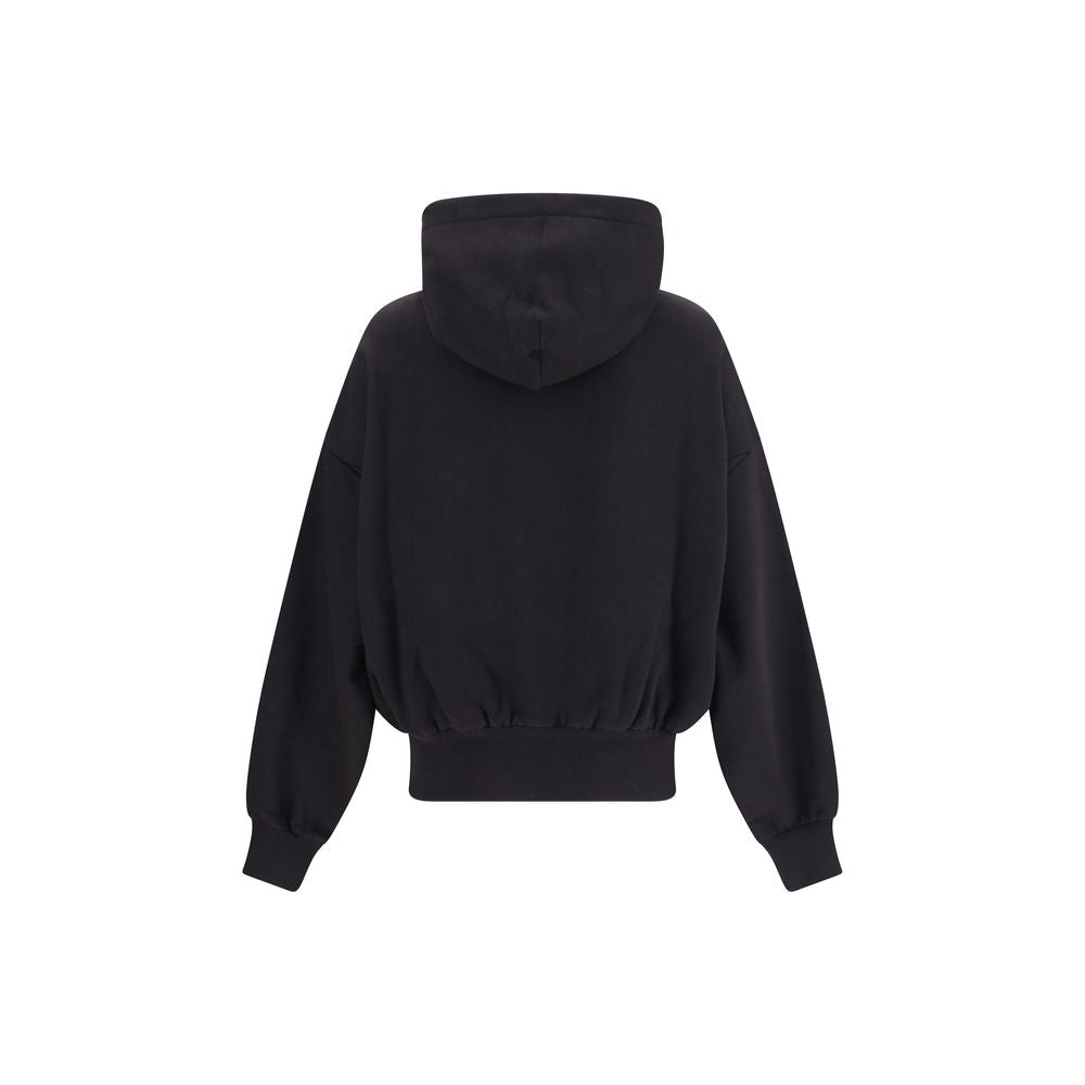 Dolce & Gabbana Black Cotton Sweatshirt Dolce & Gabbana
