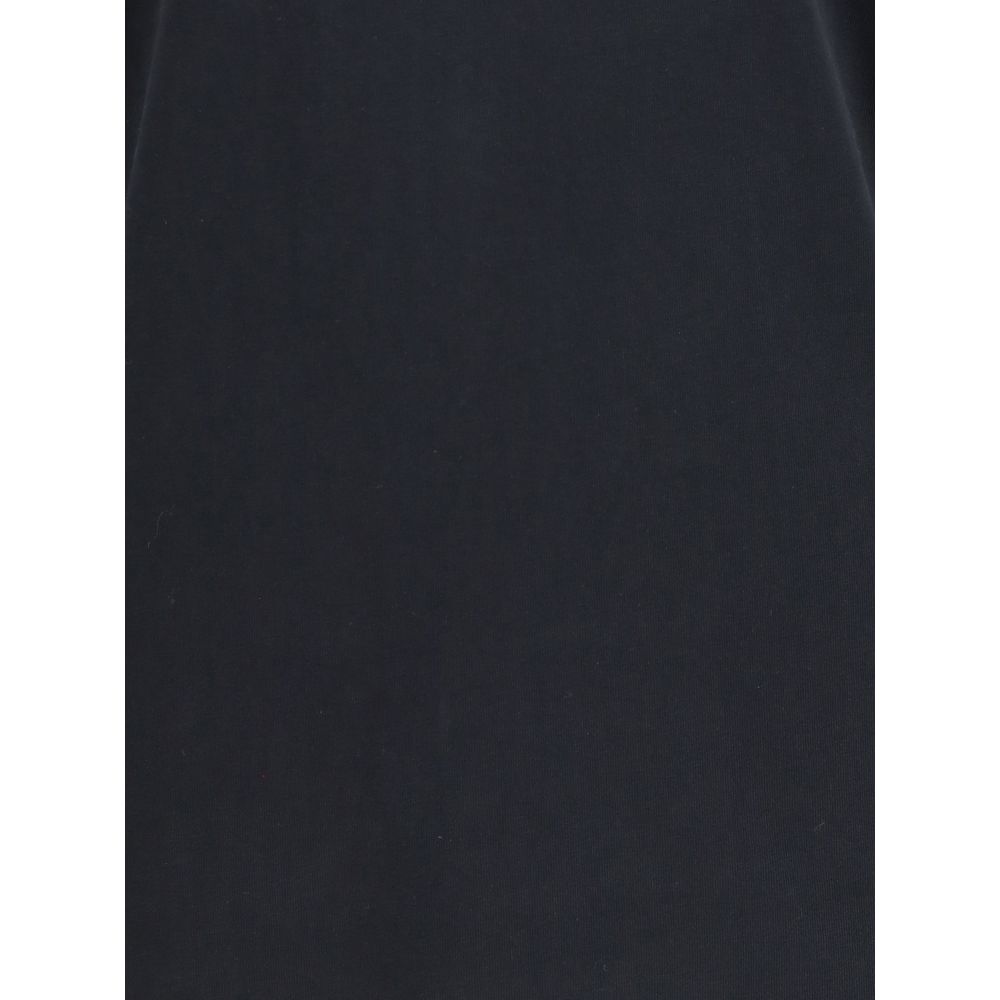 Dolce & Gabbana Black Cotton Sweatshirt Dolce & Gabbana